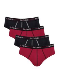 Sloggi Heren Slip 'Start' rood / zwart / wit S