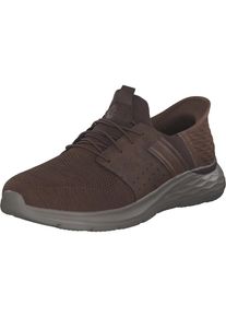 Skechers Heren Slip-ons donkerbruin 40