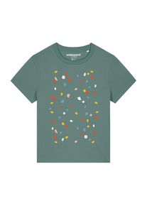 Watapparel Dames Shirt ' This is Art ' groen / gemengde kleuren XXL