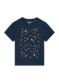 Watapparel Dames Shirt ' This is Art ' navy / gemengde kleuren XXL