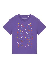 Watapparel Dames Shirt 'This is Art' lila / gemengde kleuren XXL
