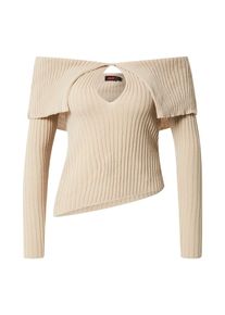 Sel by peppercorn Misspap Sweter dla kobiet szaro-beżowy Rozmiar XS