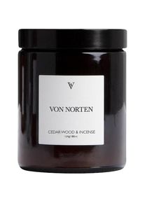 Von Norten Scented candles Cedar Wood & Incense Candle Unisex 180 ml