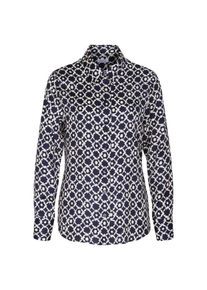 Seidensticker Bluse ' Schwarze Rose ' Damen creme / dunkelblau Größe XS