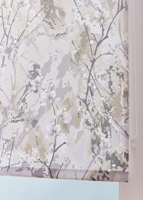 Tenda a rullo filtrante con rami - Marrone - Taglia 1 (Alt. / largh. 150x45 cm) - bonprix