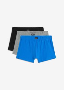 Boxer aderenti (pacco da 3) con cotone biologico - Nero - Taglia 5 (M) - bonprix
