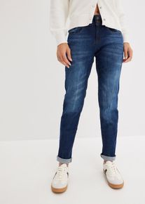 Mom jeans a vita media, Blu, Taglia 40, bonprix