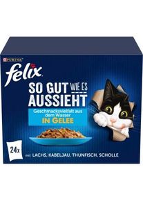 FELIX So gut wie es aussieht 24x85g Geschmacksvielfalt aus dem Wasser