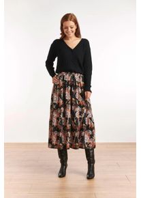 Smashed Lemon 22653 maxi rok herfst print