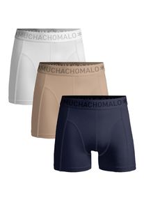 MUCHACHOMALO Heren 3-pack boxershorts effen