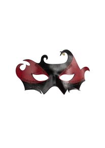 Colombina Drago Venetian Leather Mask