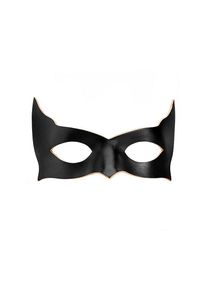 Colombina Incognito black Venetian Leather Mask