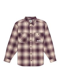 Element Hawthorne Shirt plum perfect plaid Heren S