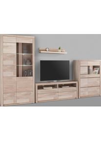 Home Affaire Wohnwand »Silkeborg«, (Set, 4 St.), teilmassives Holz