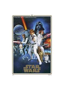 Affiche star wars classic 40th anniversary one sheet b