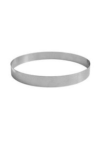 Gobel - Anillo de Tarta Perforado - Acero inoxidable - 1 mm de espesor - Ø 200 mm - altura 35 mm - 865720