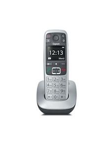 Gigaset E560 teléfono Teléfono DECT Identificador de llamadas Negro, Plata