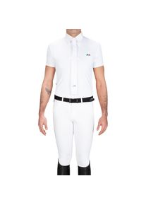 Equiline Competition Shirt Men's Fox, Competition Polo, Short Sleeve