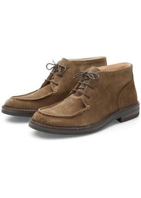 Astorflex Herren-Schn&uuml;rboot Rauleder Taupe 45