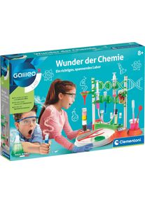 Clementoni® Experimentierkasten »Galileo, Wunder der Chemie«, Made in Europe