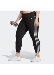 adidas Performance Trainingstights »TRAIN ESSENTIALS 3-STREIFEN HIGH-WAISTED – GROSSE GRÖSSEN«, (1 tlg.)