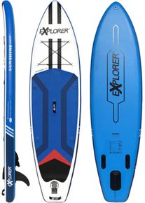 EXPLORER SUP-Board »Sunshine 10.0«, (6 tlg., mit Paddel, Pumpe und Transportrucksack)