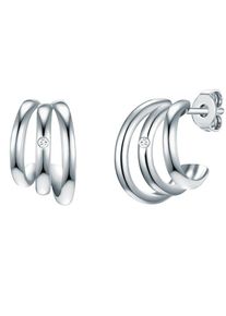 Lulu & Jane Ohrringe Damen silber Größe One Size