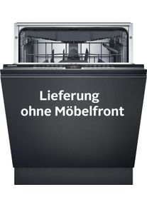 Siemens vollintegrierbarer Geschirrspüler iQ300 »SN73EX02CE« 14 Maßgedecke in silberfarben