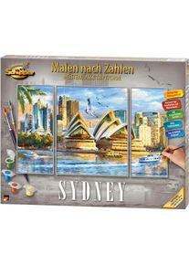 Schipper Malen nach Zahlen »Meisterklasse Triptychon - Sydney«, Made in Germany