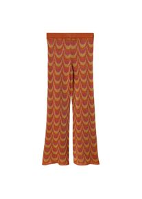 Mango Dames Broek 'Hawai' geel / oranje 42