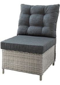 Destiny Loungesessel »PALMA«, Aluminium, Polyrattan, inkl. Auflagen