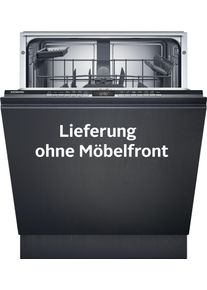 Siemens vollintegrierbarer Geschirrspüler iQ300 »SN63EX02AE« 13 Maßgedecke in silberfarben