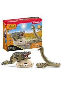 Schleich® Spielfigur »WILD LIFE, Gefahr im Sumpf (42559)«