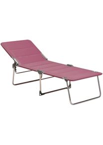 Best Gartenliege »Young Collection« Aluminium, BxLxH: 67x190x41 cm in lila