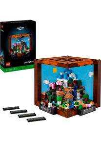 Lego® Konstruktionsspielsteine »Die Werkbank (21265), Lego Minecraft«, (1195 St.), Made in Europe