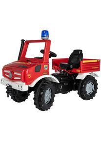 Rolly Toys® Tretfahrzeug »rollyUnimog Fire«, inkl. rollyFlashlight