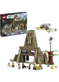 Lego® Konstruktionsspielsteine »Rebellenbasis auf Yavin 4 (75365), Lego® Star Wars«, (1066 St.), Made in Europe