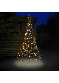 Fairybell Weihnachtsbaum mit Mast, 2 m 300 LEDs