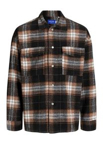Jack & Jones JACK & JONES Heren Tussenjas beige / bruin / zwart XXL