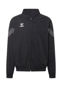 Hummel Heren Sportjas 'Travel' grijs / zwart / wit L