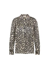 Fabienne Chapot Dames Blouse beige / zwart XXL