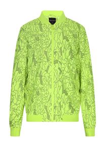 Exide Heren Tussenjas grijs / neongroen L