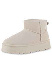 VAN HILL Winterstiefel 'Allison' Damen beige Größe 36