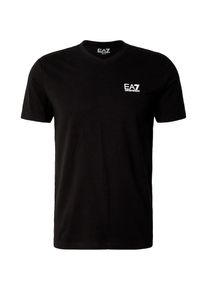 EA7 Emporio Armani Heren Shirt zwart / wit S