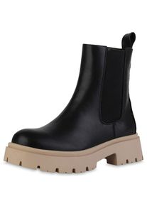 VAN HILL Stiefel 'Eleanor' Damen schwarz Größe 36