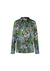 Fabienne Chapot Dames Blouse beige / blauw / groen / zwart XXL