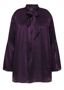 Ulla Popken Dames Blouse aubergine XXXL-4XL