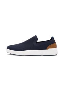 Derimod Heren Instappers donkerblauw / bruin 40