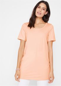 Lang basic T-shirt (set van 2) - blauw - maat 56/58 (3XL) - met katoen - bonprix