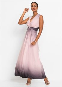 Jurk met knoopdetail - roze - maat 32/34 (XS) - bonprix